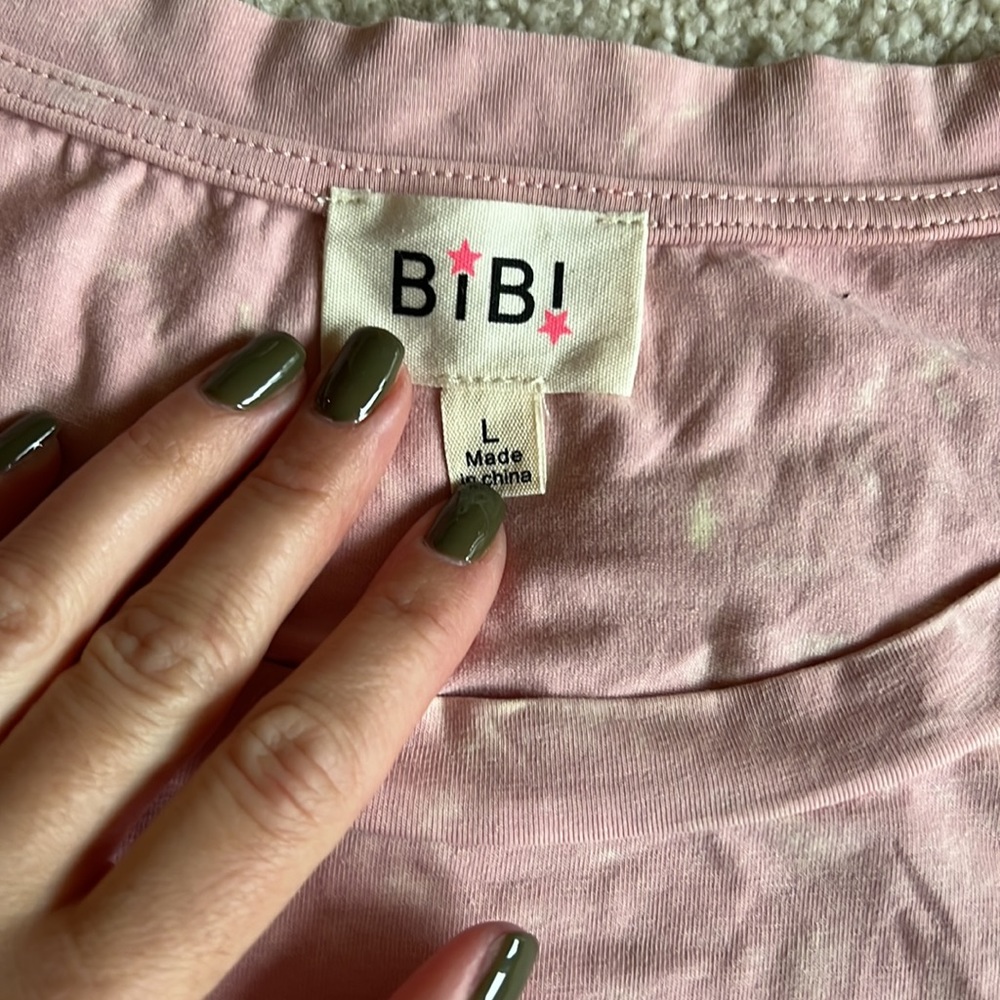Bibi size Large fringe tee shirt - Picture 2 of 4